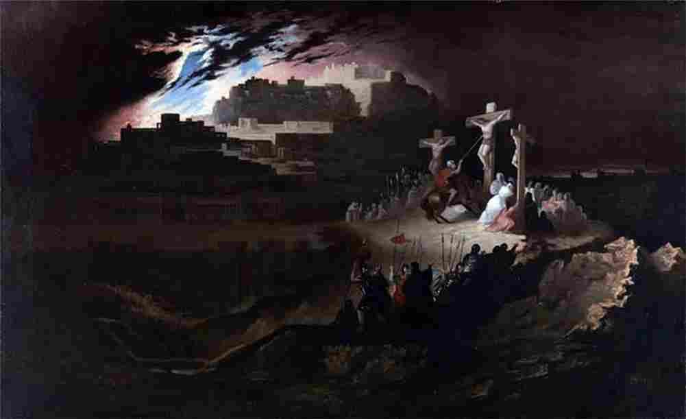 martin john Calvary Art A4 Photo Print
