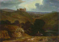 martin john Landscape with a Castle Art A4 Photo Print