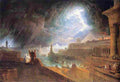 martin john The Seventh Plague Art A4 Photo Print