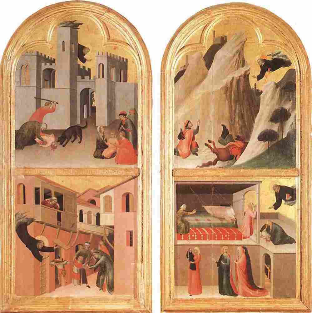 martini simone agostino novello altarpiece Art A4 Photo Print