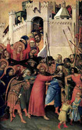 martini simone carrying of the cross Art A4 Photo Print