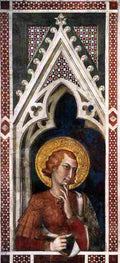 martini simone figure of a saint Art A4 Photo Print