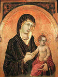 martini simone madonna and child 583 Art A4 Photo Print