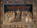 martini simone madonna with angels and saints Art A4 Photo Print