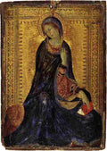 martini simone virgin of the annunciation Art A4 Photo Print