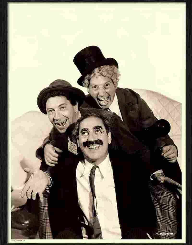 marx brothers fall colours Advert A4 Photo Print