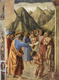 mas Baptism of the neophytes Art A4 Photo Print