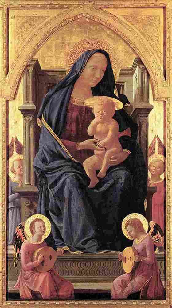 mas Mary with Child main Art A4 Photo Print