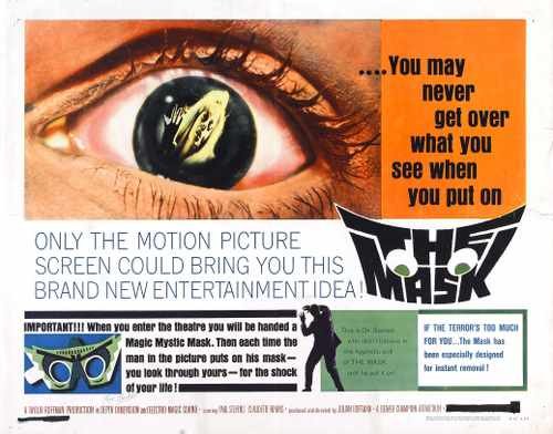 mask  02 film star poster A4 Photo Print