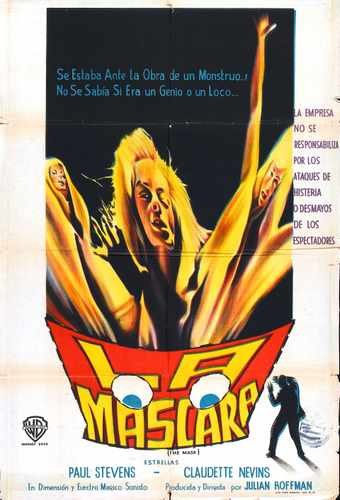 mask  03 film star poster A4 Photo Print