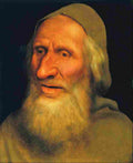 massys head of an old man Art A4 Photo Print