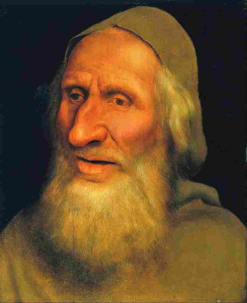 massys head of an old man Art A4 Photo Print