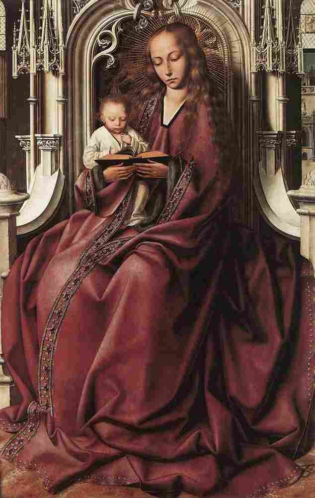 massys the virgin and child Art A4 Photo Print
