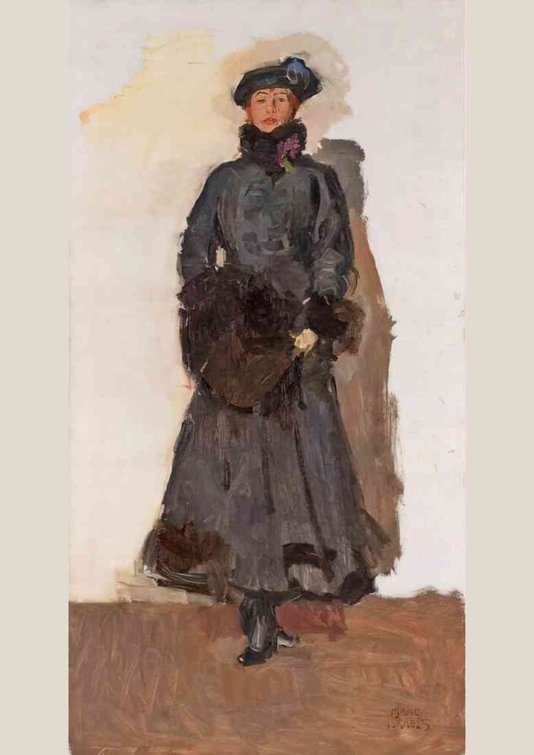 mata hari isaac israels A4 Photo Print