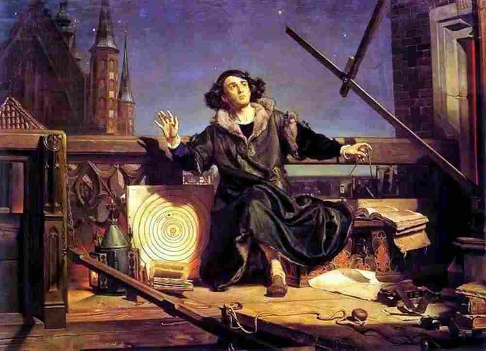 mate Astronomer Copernicus Conversation with God Art A4 Photo Print