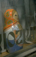 matryoshka 1021 display 1980s 1990s A4 Photo Print
