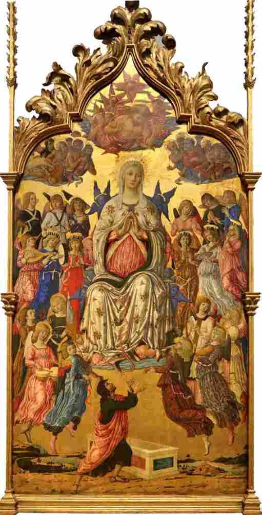 matteo assumption of the virgin Art A4 Photo Print