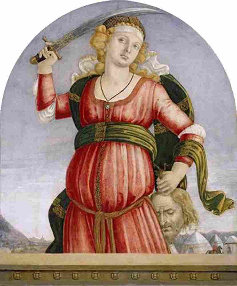 matteo judith with head of holofernes Art A4 Photo Print