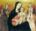 matteo madonna with child and two angels Art A4 Photo Print