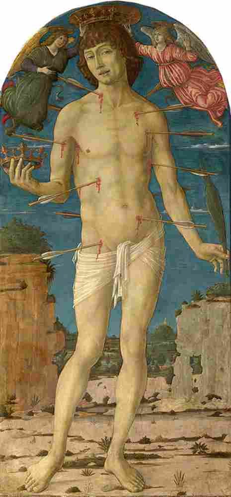 matteo saint sebastian Art A4 Photo Print