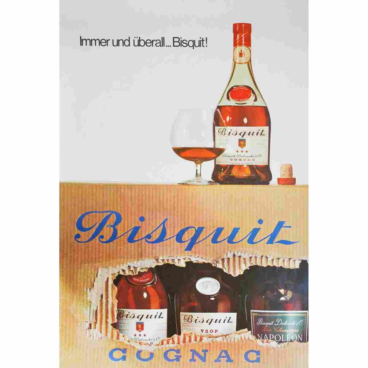 maurice collet julien van der wal cognac bisquit vers 1965 2 Advert A4 Photo Print