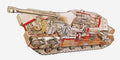 maus tank cutaway A4 Photo Print