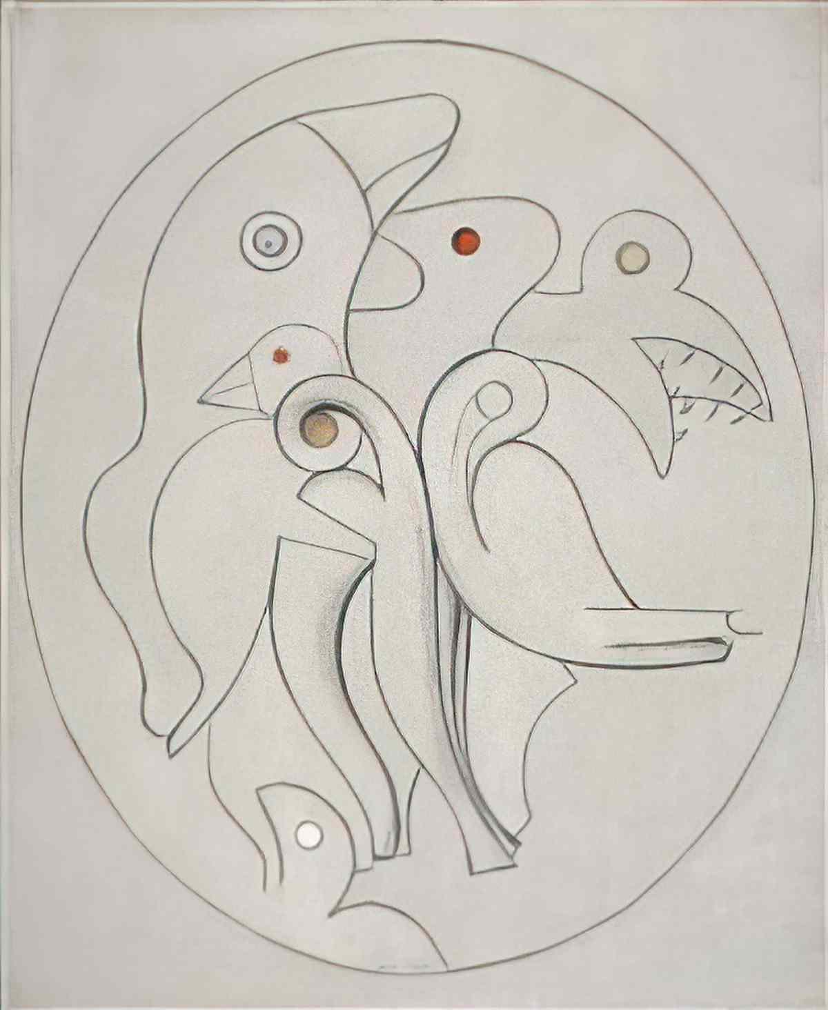 max ernst a linterieur de la vue Art A4 Photo Print