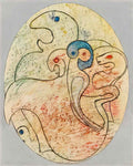 max ernst a linterieur de la vue lœuf Art A4 Photo Print