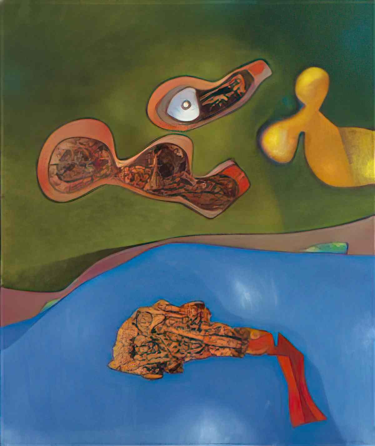 max ernst a maiden a widow and a wife Art A4 Photo Print