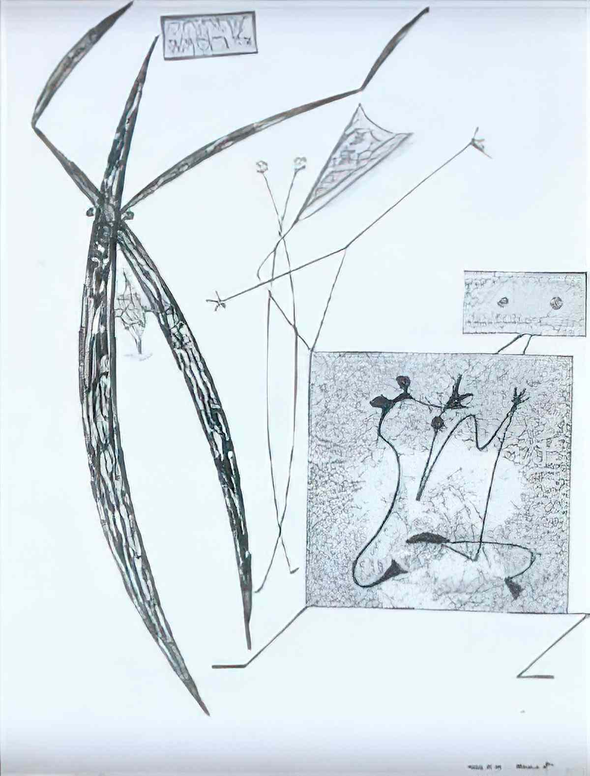 max ernst abstract composition Art A4 Photo Print