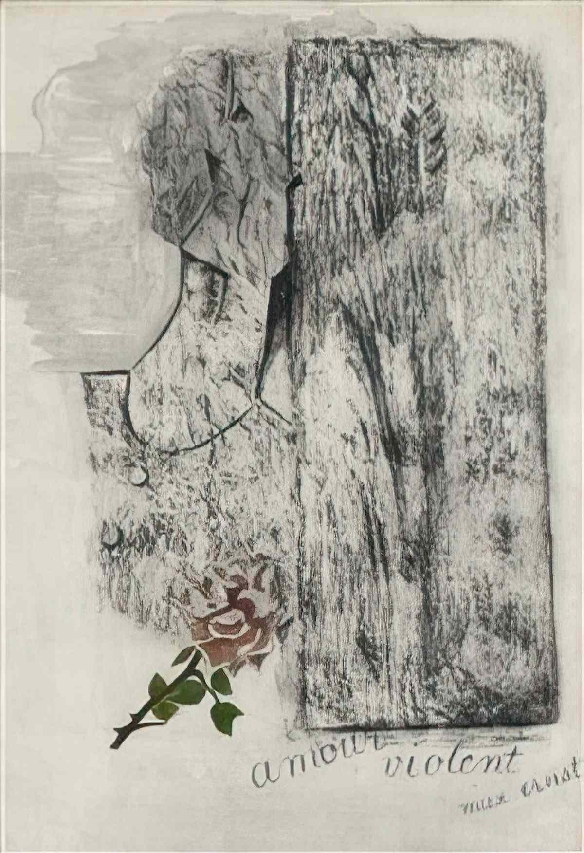 max ernst amour violent Art A4 Photo Print