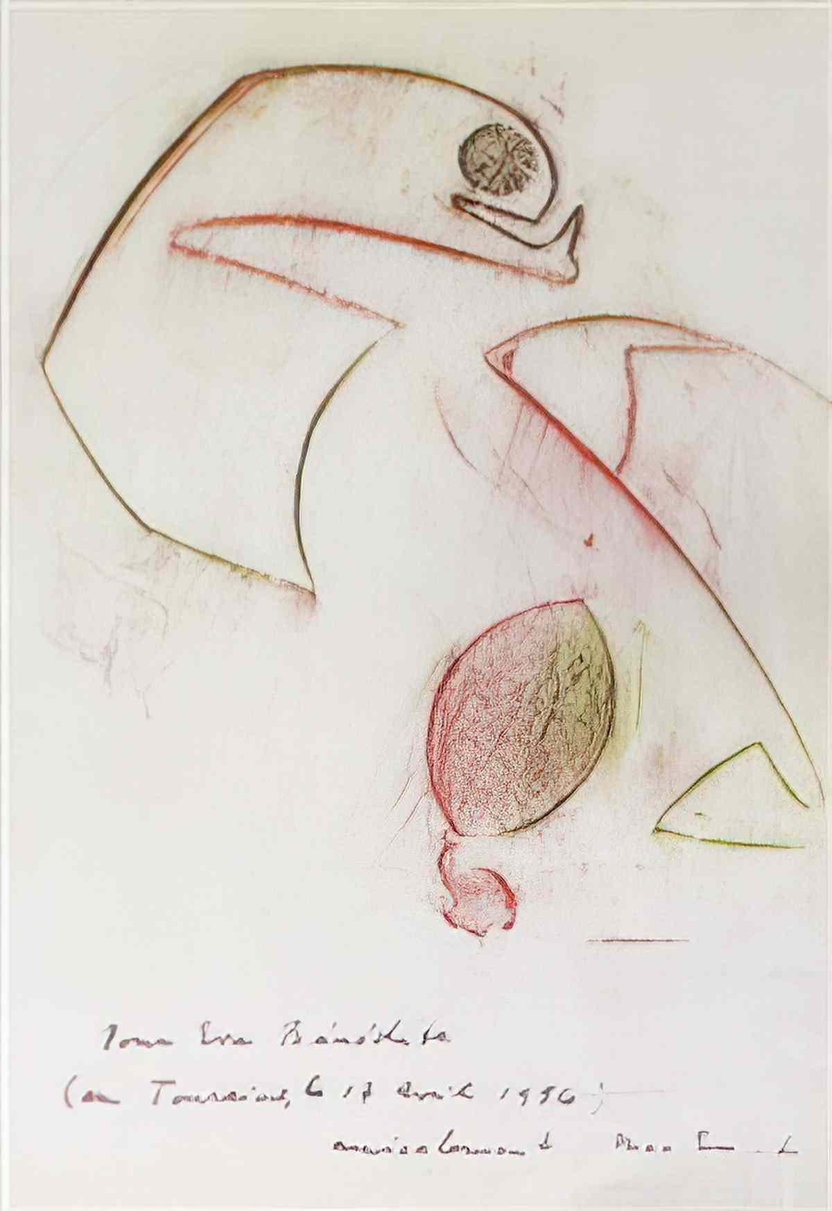 max ernst animal fantastique Art A4 Photo Print