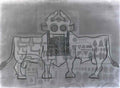 max ernst animal mythique Art A4 Photo Print