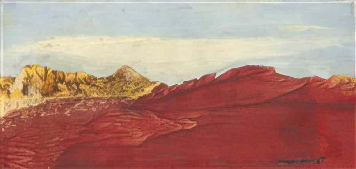 max ernst arizona mountains Art A4 Photo Print