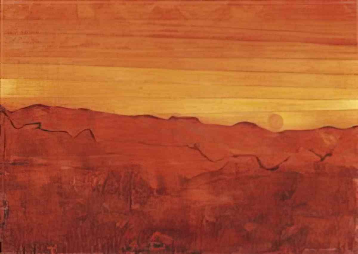 max ernst arizona rouge Art A4 Photo Print