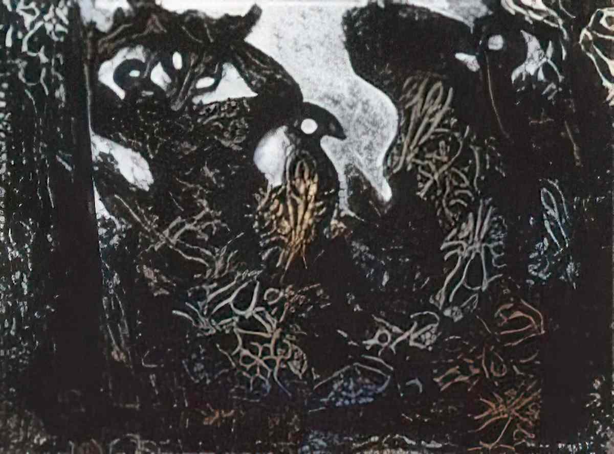 max ernst barbares marchant vers louest1 Art A4 Photo Print