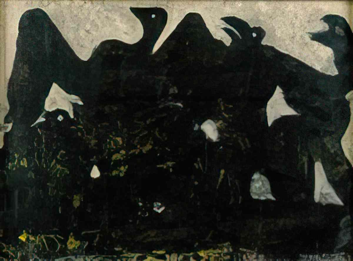 max ernst barbares regardant vers louest Art A4 Photo Print