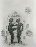 max ernst bill and noma Art A4 Photo Print