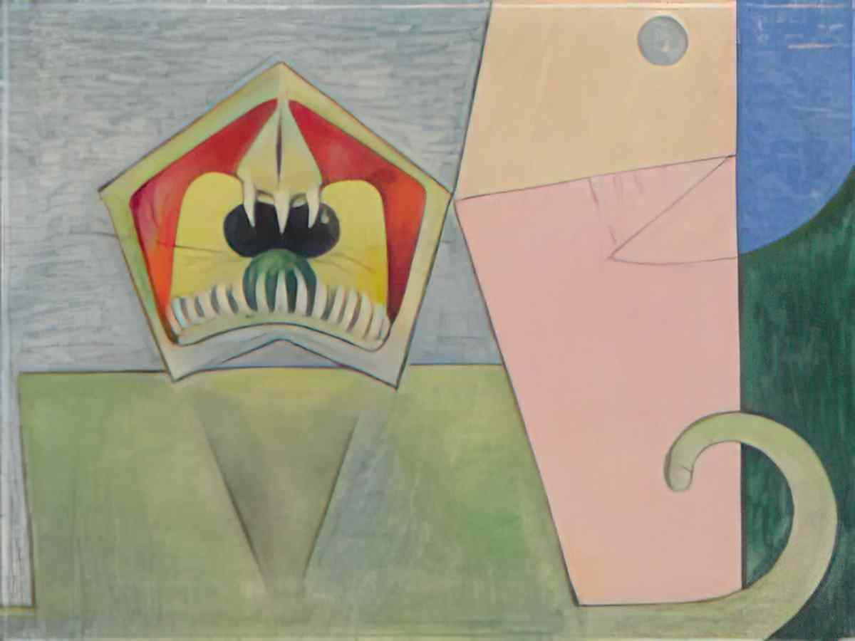 max ernst chat baillant Art A4 Photo Print