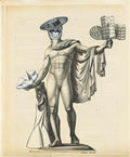 max ernst collage pour la couverture du catalogue de the internationa Art A4 Photo Print