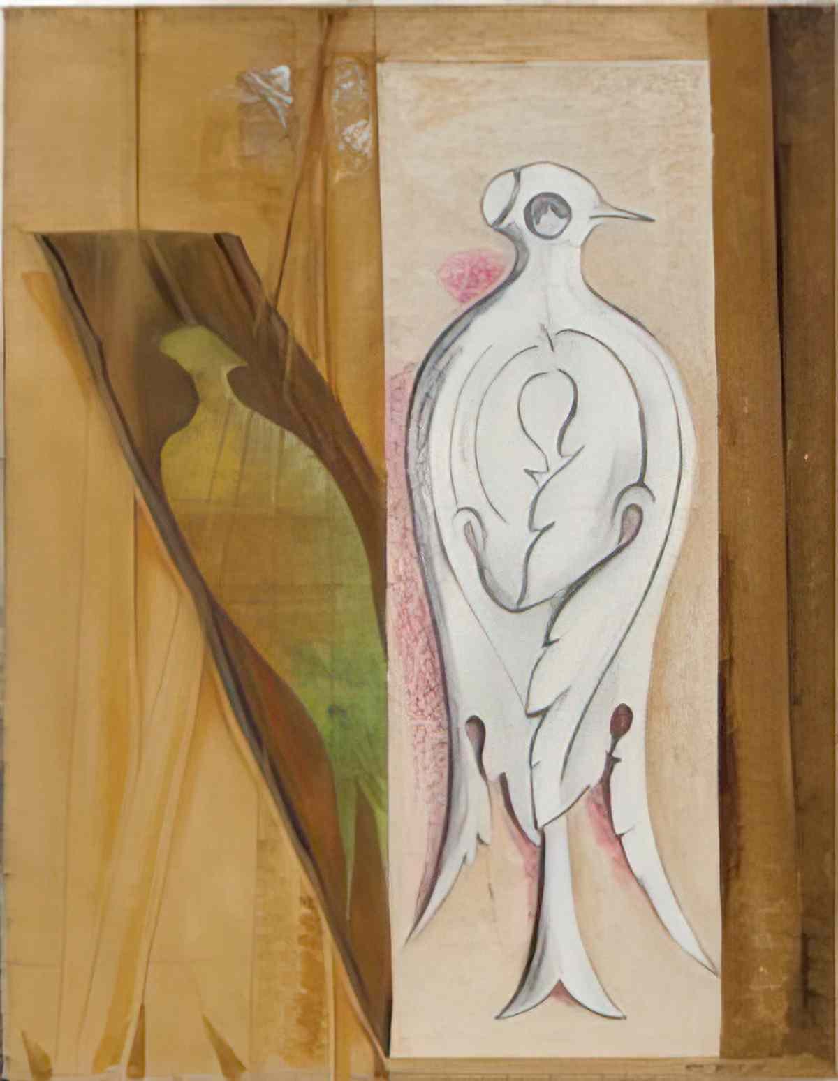 max ernst colombe blanche Art A4 Photo Print