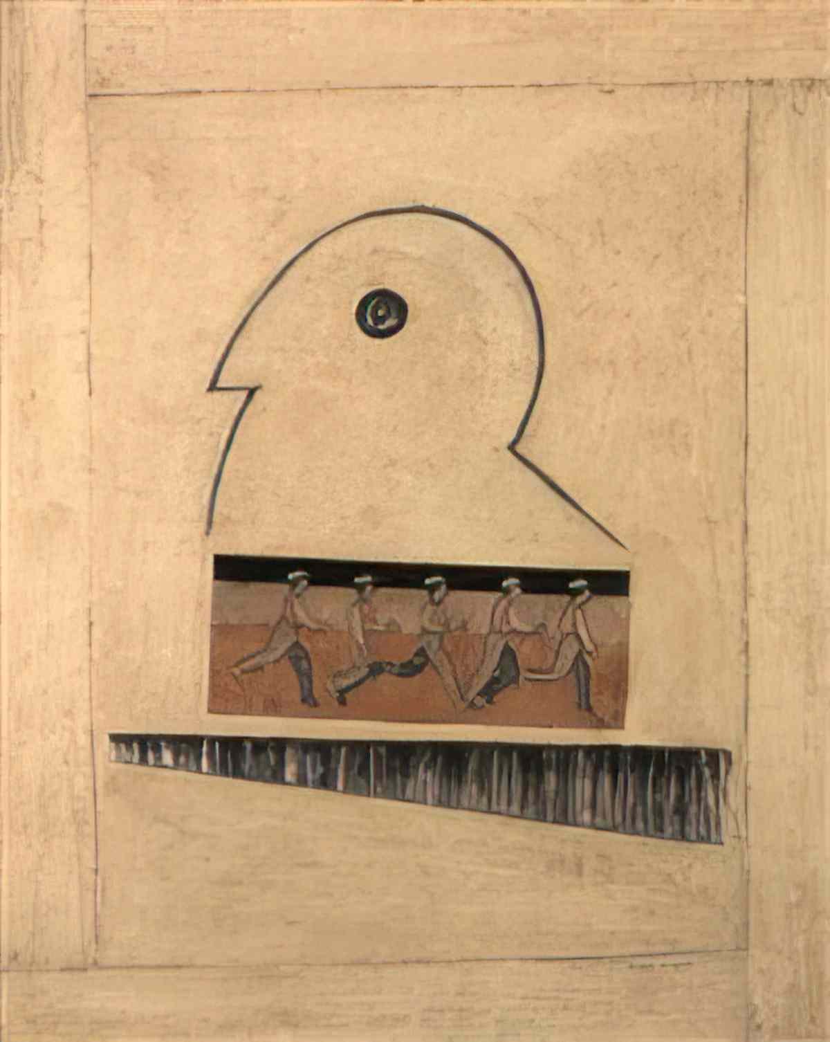 max ernst composition15 Art A4 Photo Print