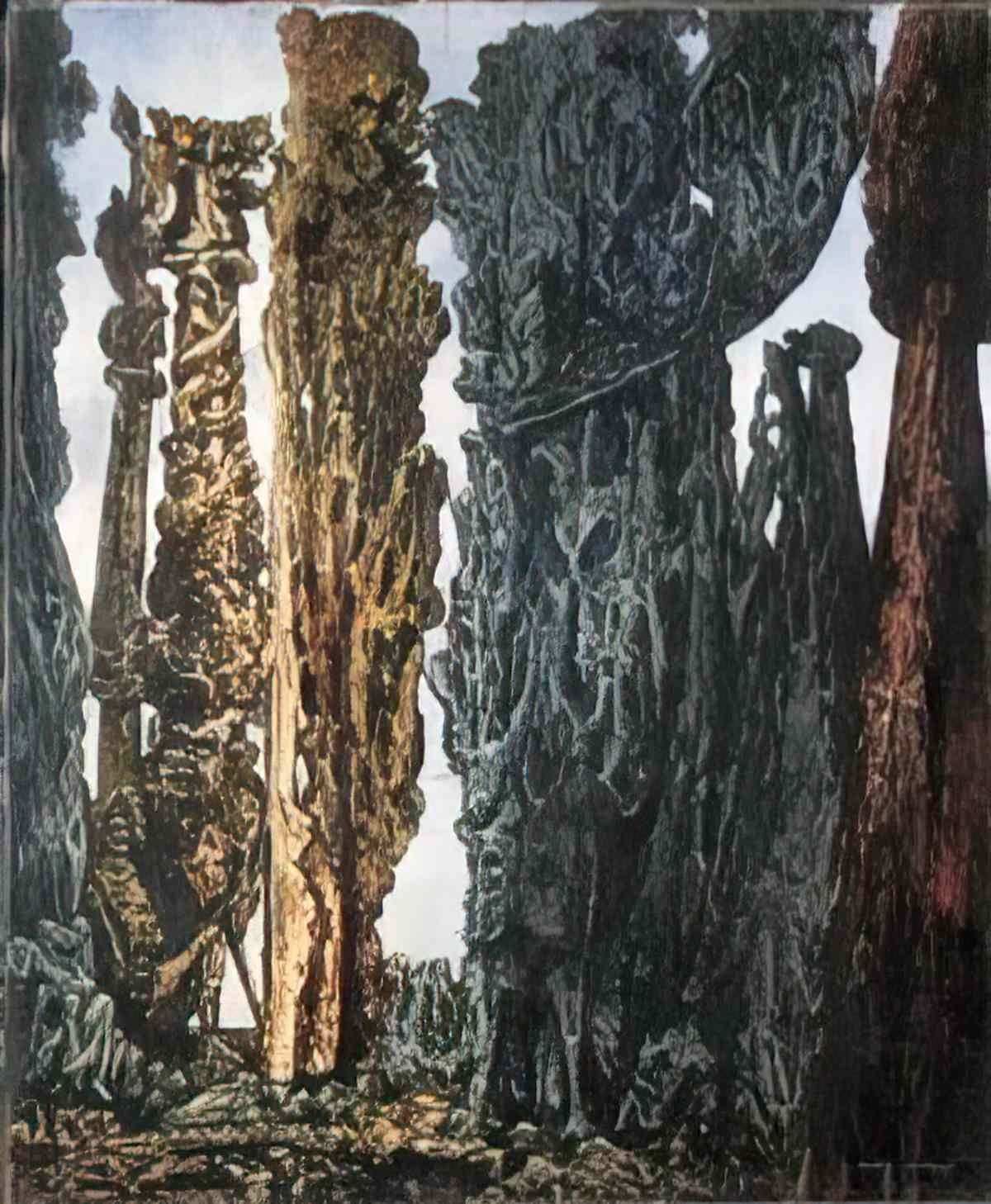 max ernst conscious landscape1 Art A4 Photo Print