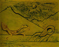 max ernst crapands e limacons se recontrent devant les montagnes sile Art A4 Photo Print
