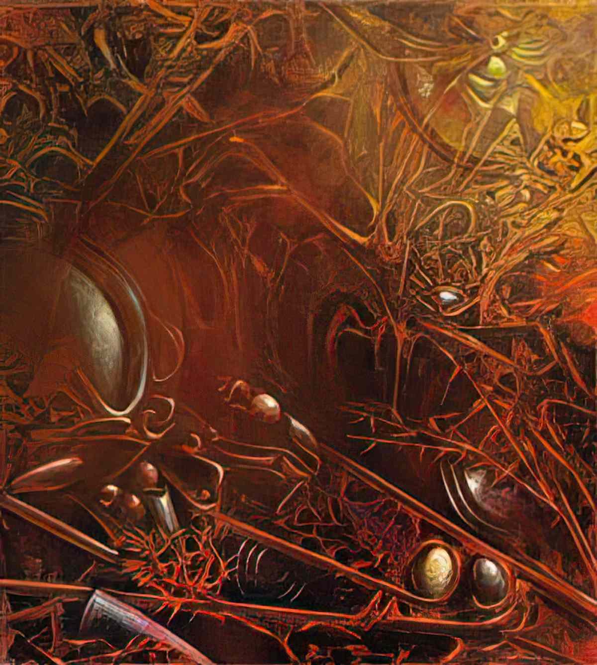 max ernst creatures of the swamp Art A4 Photo Print
