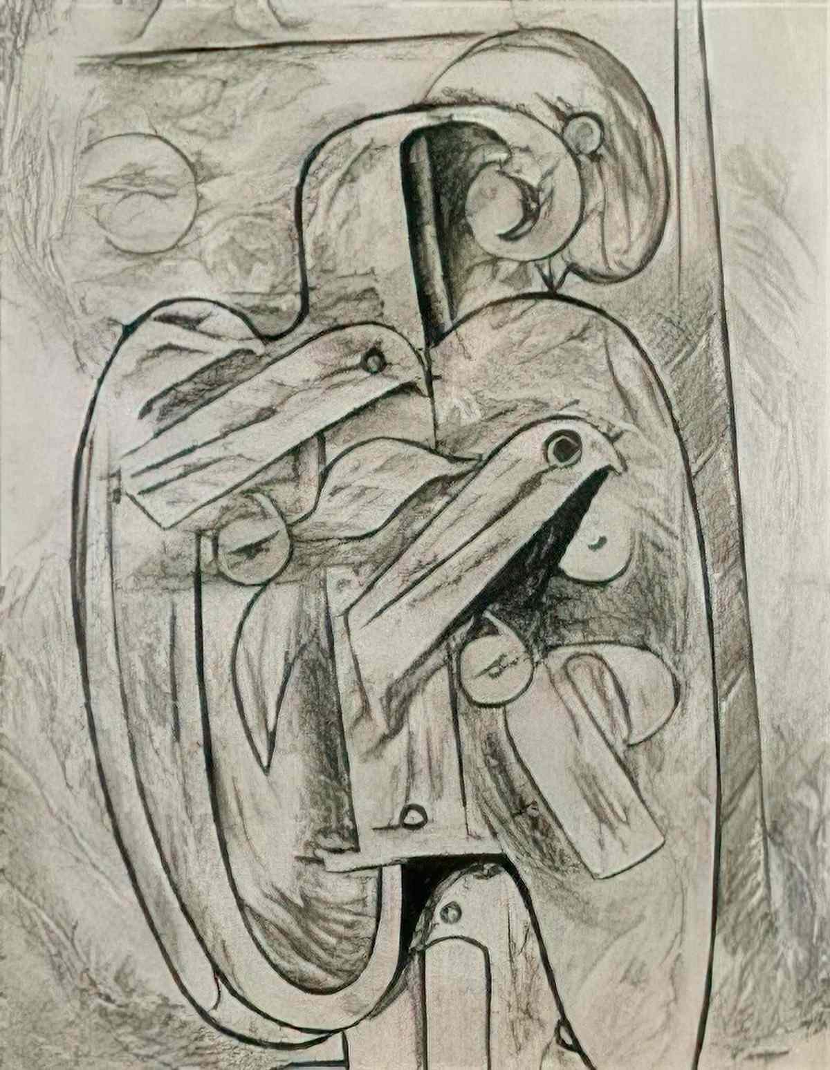 max ernst dabsolument limite a eux disolant du reste du monde Art A4 Photo Print