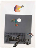 max ernst de la terre a la lune Art A4 Photo Print