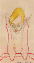 max ernst der denker bildnis franz balke Art A4 Photo Print