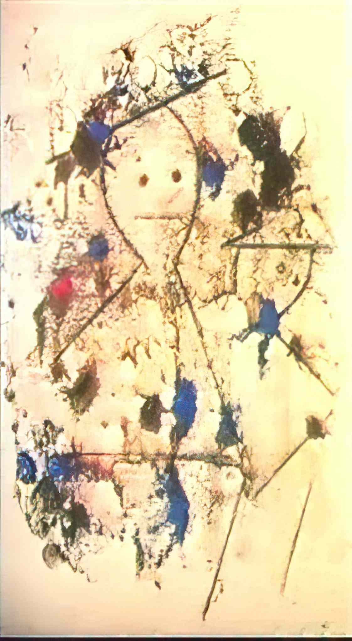 max ernst deux j. filles rangees se promenent le dimanche. Art A4 Photo Print