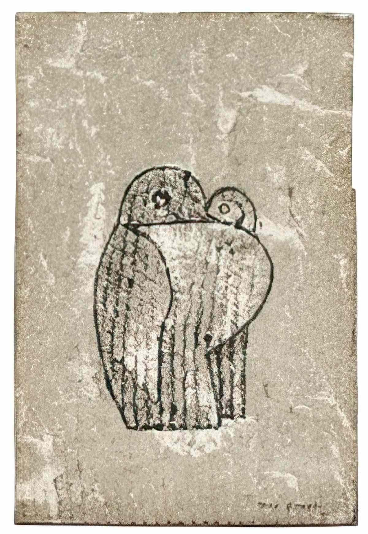 max ernst deux oiseaux4 Art A4 Photo Print